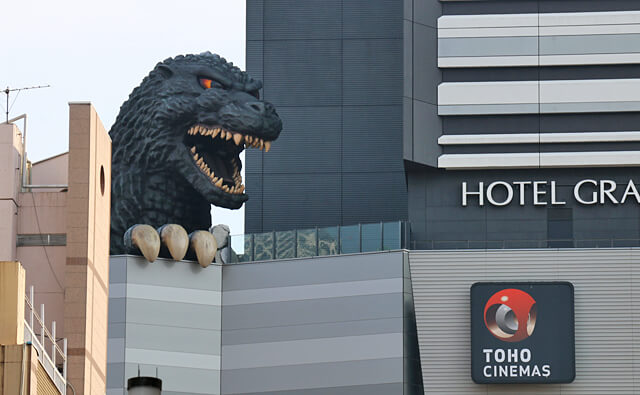 TOHOシネマズ新宿のゴジラ